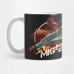 Russian Fighter Shirt Gift Mig-21 Tee Gift Mug